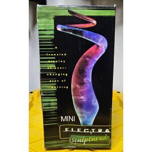 Vintage Lumisource Mini Elecrra Sculptured Y2K Touch Sensitive With Original Box